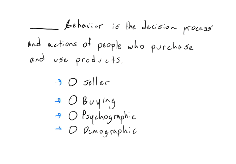 multiple-choice-question-qquad-behwior-is-the-dectsion-process-and-actions-of-people-who-purchase-and-use-products-seller-buying-psychographic-demographic