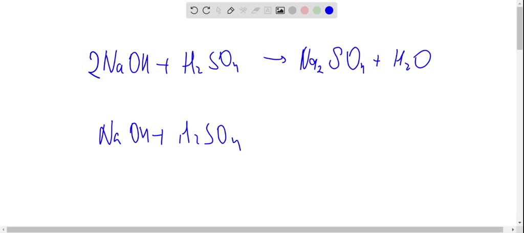 SOLVED:Find the actual balanced chemical equation for the reaction