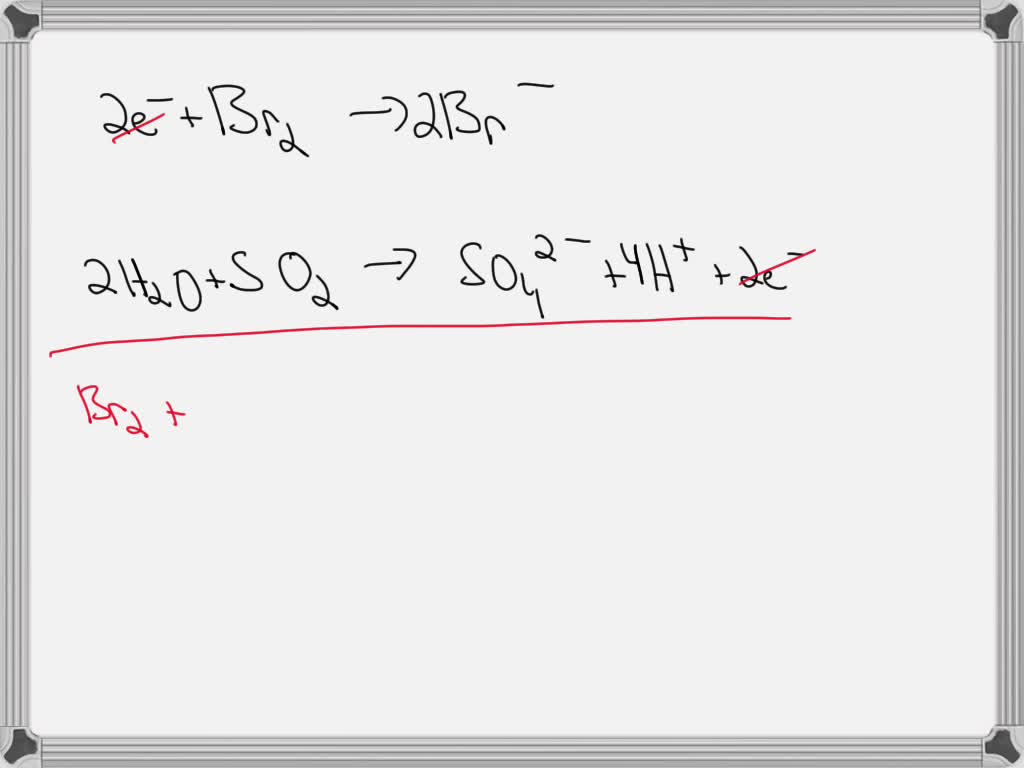 Solved: Balance The Following Equation Under Both Acidic And Basic 