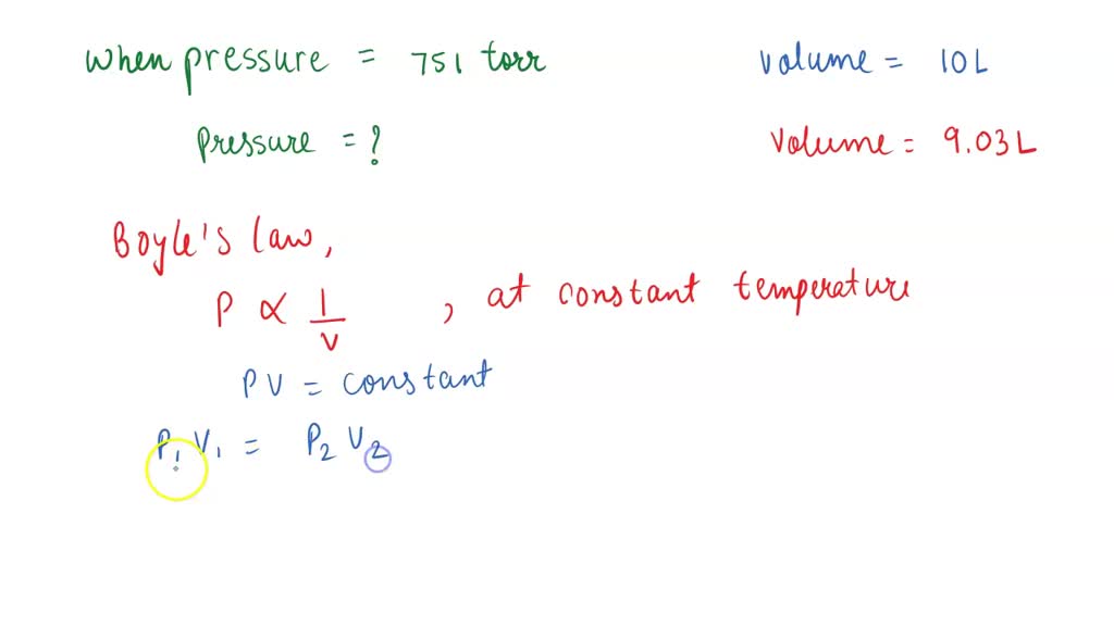 Solved:a Fixed Amount Of Gas At 25.0 *c Occupies A Volume Of 10.0 L 