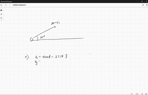 a-soccer-ball-is-kicked-with-an-initial-speed-of-30-ms-at-an-angle-of-25-with-respect-to-the-horizontal-draw-picture-find-a-the-x-and-y-components-of-initial-velocity-b-the-maximum-height-re-76045