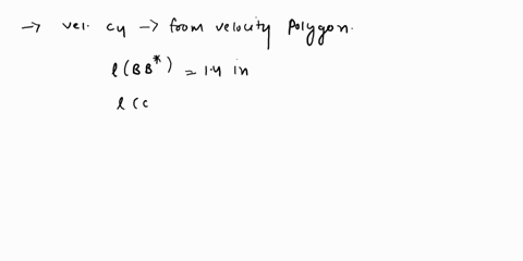 440-in-figure-p440the-velocity-of-a-is-10-ins-to-the-right-and-is-constantdraw-the-velocity-and-acceleration-polygons-for-the-mechanism-and-record-values-for-angular-velocity-and-acceleratio-41694