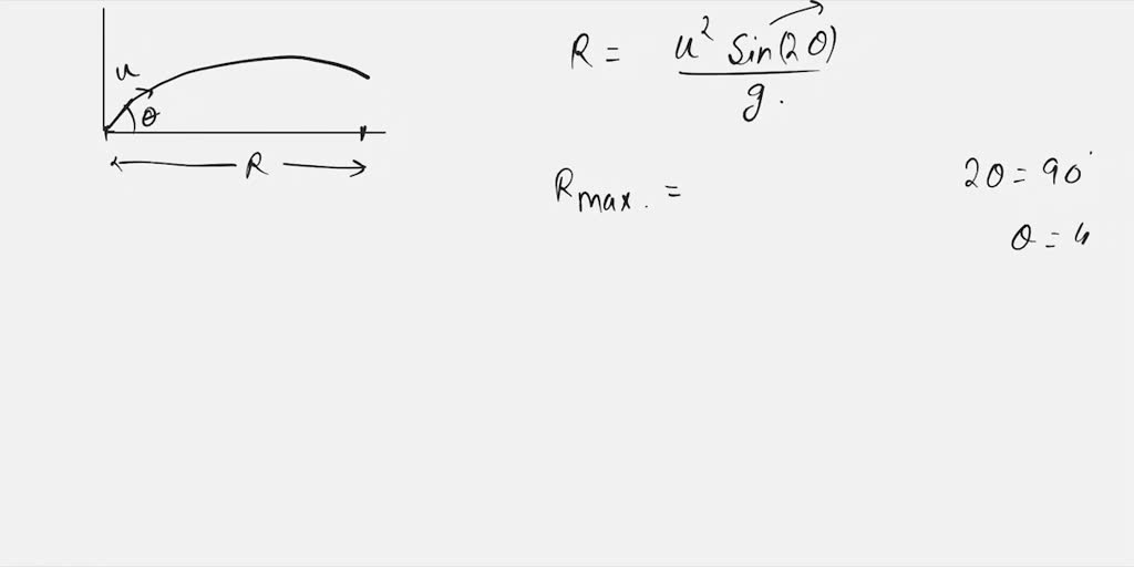 SOLVED The Maximum Range Of The Projectile Is 100 Km The Initial solved-the-maximum-range-of-the-projectile-is-100-km-the-initial