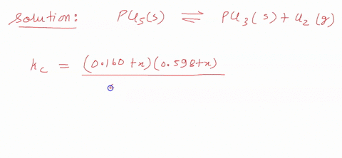hw-27-when-1000-mol-of-pcl5-is-introduced-into-a-5000-l-container-at-500-k-7850-of-the-pcl5-dissociates-to-give-an-equilibrium-mixture-of-pcl5-pcl3-and-cl2-pcl5gpcl3gcl2g-part-a-calculate-th-91766