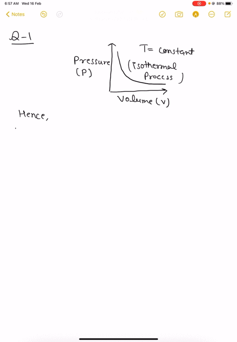 question-1-an-isothermal-process-for-an-ideal-gas-is-represented-on-1a-p-v-diagram-by-0-a-vertical-line-horizontal-line-portion-of-a-parabola-a-hyperbola-question-2-ifan-ideal-gas-comoressed-94507