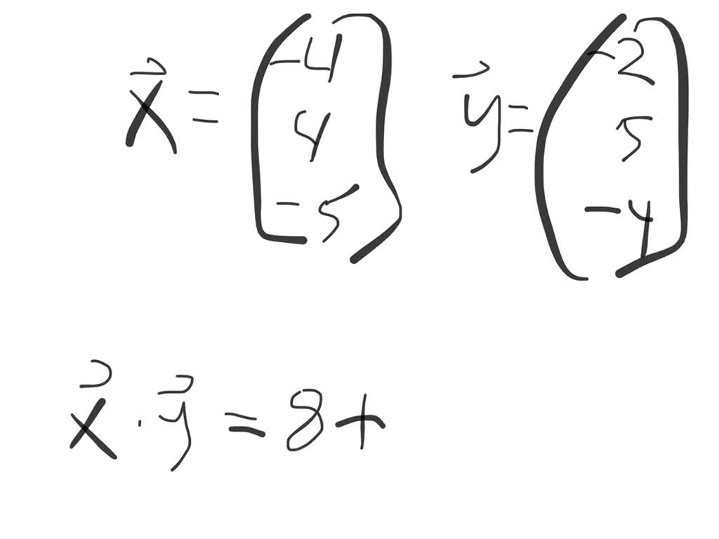 Solved Point Let X And Y Find The Scalar Product Of Xand Y Xy