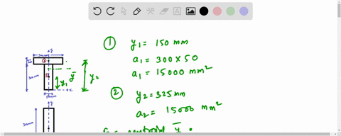 locate-the-centroid-of-the-beams-cross-sectional-area-you-are-required-to-draw-the-fbd-show-all-the-steps