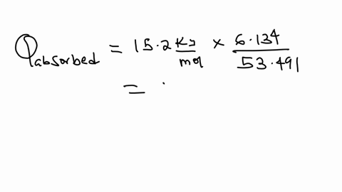 the-heat-of-solution-of-ammonium-chloride-is-152-kjmol-if-a-6134-g-sample-of-nh-4cl-is-added-to-650-ml-of-water-in-a-calorimeter-at-245c-what-is-the-minimum-temperature-reached-by-the-solution-the-spe