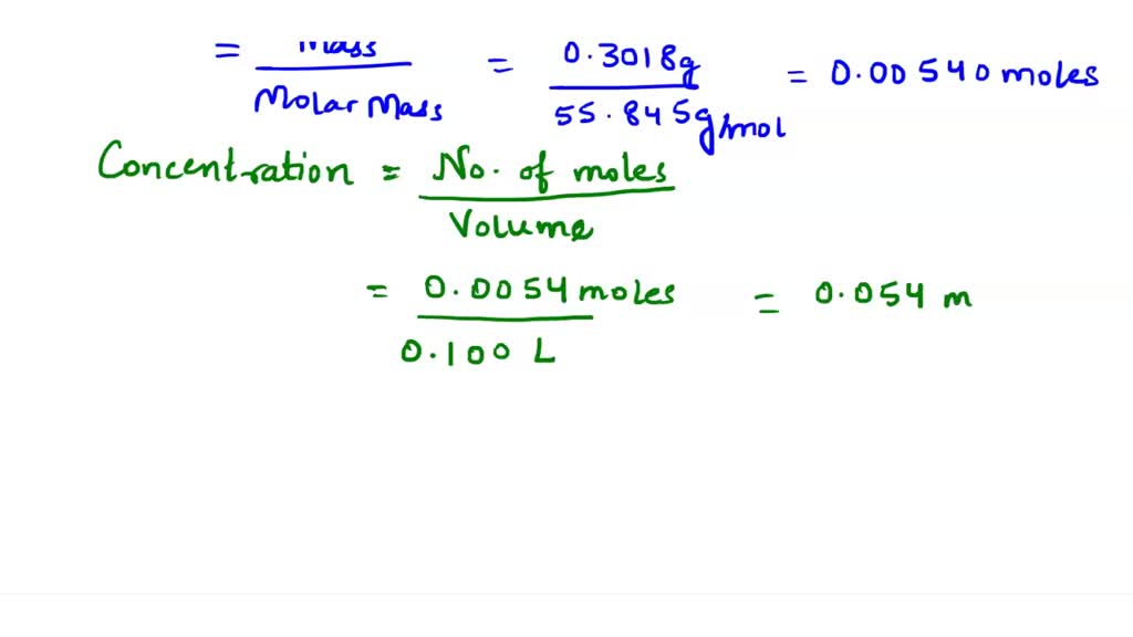 SOLVED 'Problem 9 The iron content of a municipal water supply was