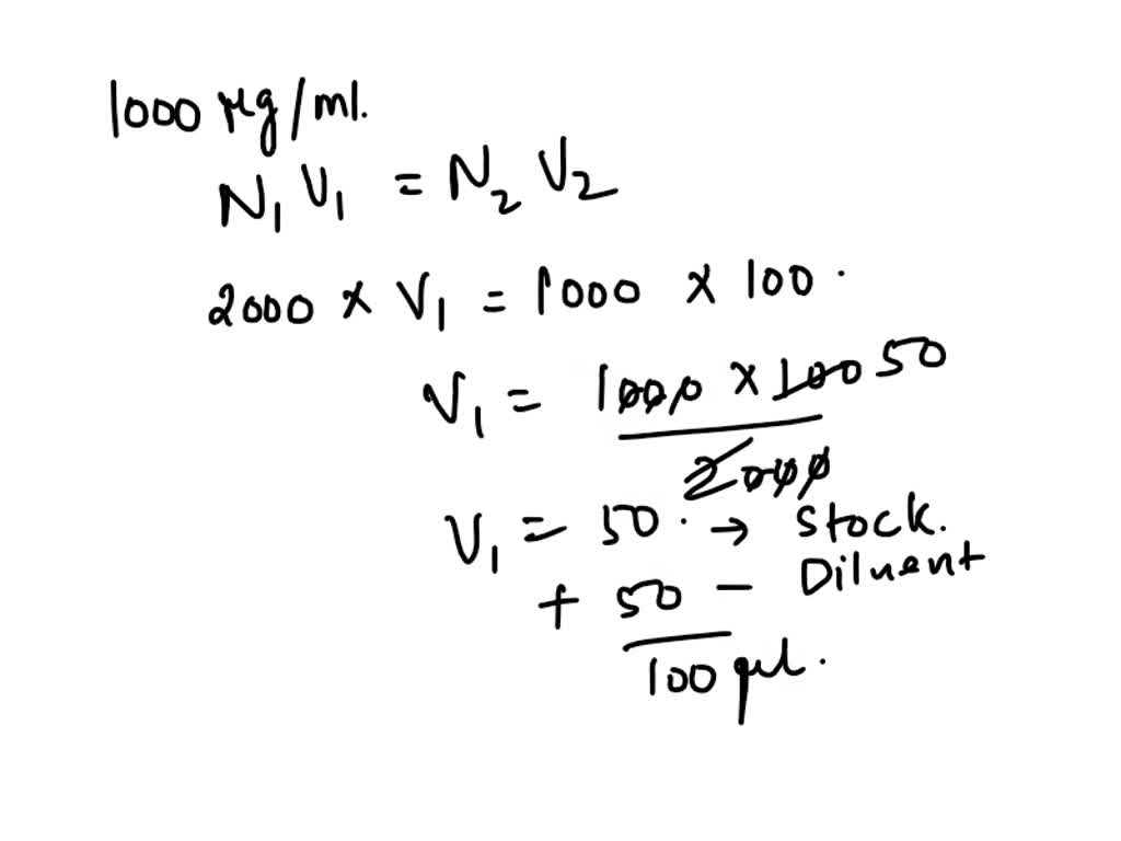 SOLVED: Calculate the final concentration of chicken egg white albumin ...