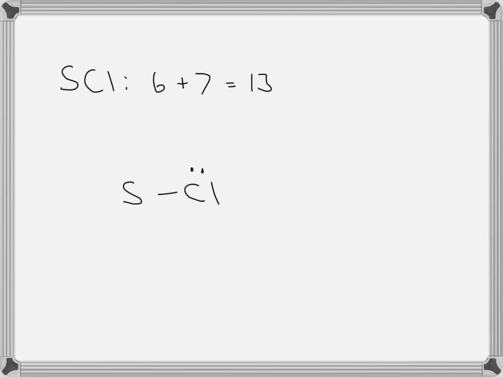 SOLVED When molten sulfur reacts with chlorine gas, a vilesmelling
