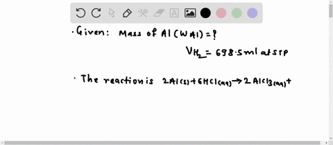when-aluminum-reacts-with-concentrated-hydrochloric-acid-hydrogen-gas-is-produced-2als6hclaq2alcl3aq3h2g-what-mass-of-als-is-required-to-produce-6985-ml-of-h2g-at-stp-81625