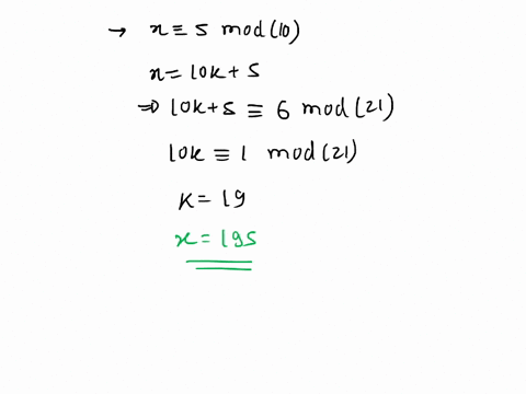 x-5-mod-10-x-6-mod-21-x-9-mod-34-73208