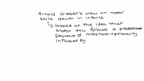 discuss-developmentalist-arnold-gesells-view-on-motor-skills-development-in-infants-how-does-arnold-gesells-view-differ-from-esther-thelens-dynamic-systems-theory-on-motor-development-85387