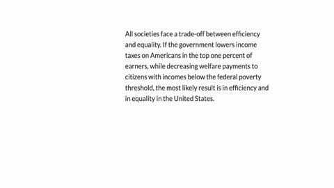 all-societies-face-a-trade-off-between-efficiency-and-equality-if-the-government-lowers-income-taxes-on-americans-in-the-top-one-percent-of-earners-while-decreasing-welfare-payments-to-citiz-70844