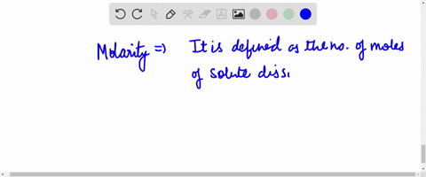 define-molarity