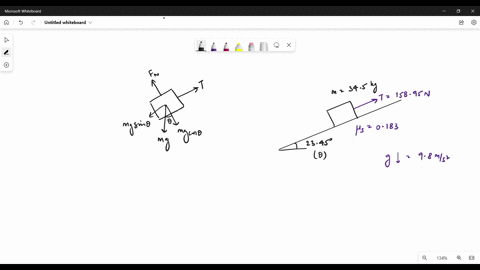 a-box-of-mass-m-345kg-is-on-a-rough-slope-the-coefficient-of-static-friction-between-the-box-and-the-slope-is-l-0183_-the-slope-makes-an-angle-of-0-23450-with-the-horizontal-the-box-is-subje-31838