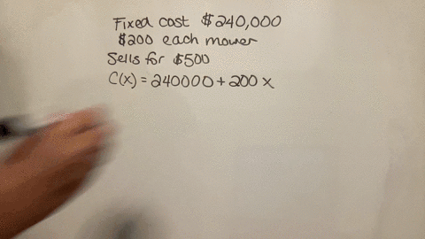 c-write-the-cost-function-cx-write-the-revenue-function-rx-deternine-the-break-even-point-describe-what-this-means_-7-company-that-manulactures-lawn-mowers-has-fixed-cost-of-s240000-it-costs-61076