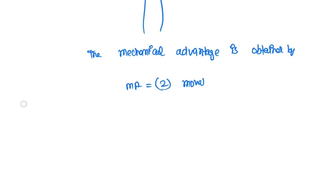 SOLVED: Question 12 The picture shows a pulley system moving one ...