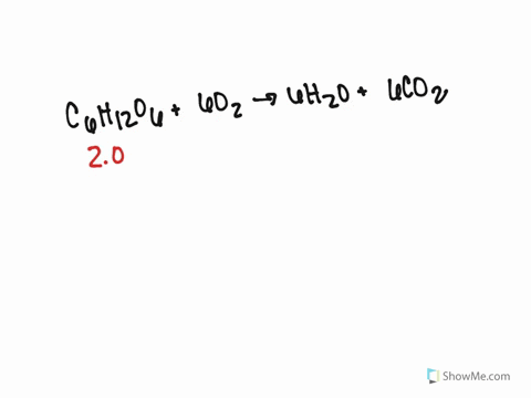 how-many-moles-of-co2-will-be-produced-by-reaction-of-20-mol-of-glucose-c6h12o6-given-the-following-balanced-equation-c6h12o6-6-o2-6-co2-6-h2o-80747