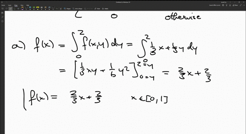 consider-the-random-variables-x-and-y-with-the-joint-density-function-shown-to-the-right-a-find-the-marginal-distributions-of-x-and-1-xzy-0sxs1-0sys2-3-3-fxy-0-elsewhere-b-find-px-07-y09-a-s-23651