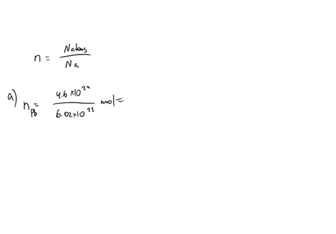 how-many-moles-of-atoms-are-in-each-elemental-sample-a-46-times-1024-mathrmpb-atoms-b-287-times-1022-73527