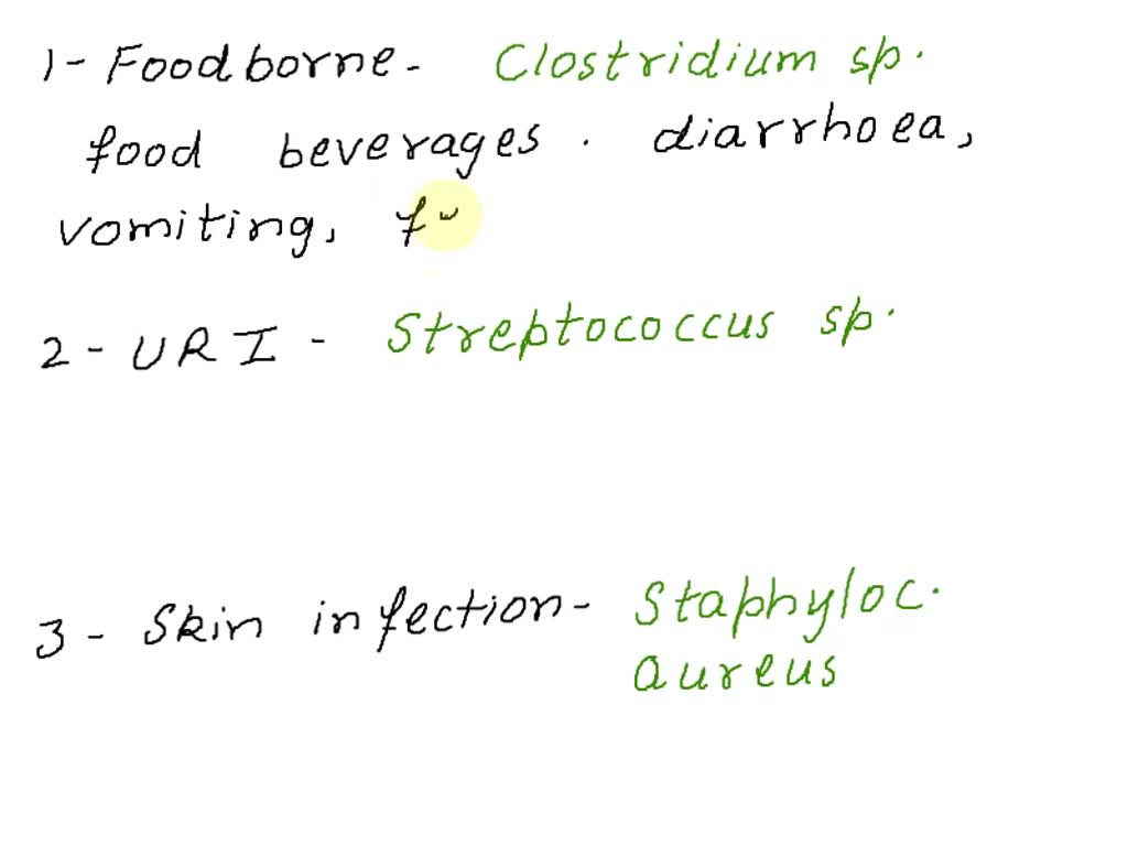 SOLVED 1.What is a infection? List the different types of infections 2