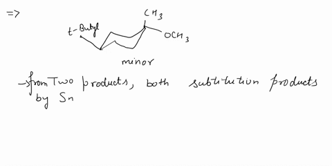 give-the-product-or-products-that-vou-would-expect-to-be-formed-in-each-of-the-following-reactions-in-each-case-give-the-mechanism-sn1-sn2-el-e2-by-which-the-major-product-is-formed-and-pred-91767