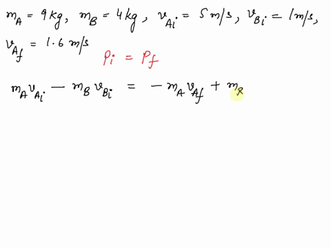 two-spheres-a-and-b-collides_-initially-both-are-heading-in-opposite-direction-and-even-after-the-collision-given-ma-9kg-mb-4-kg-vai-5-ms-vbi-1-ms-if-vaf-5-16-ms-find-vbf-before-collision-af-20717