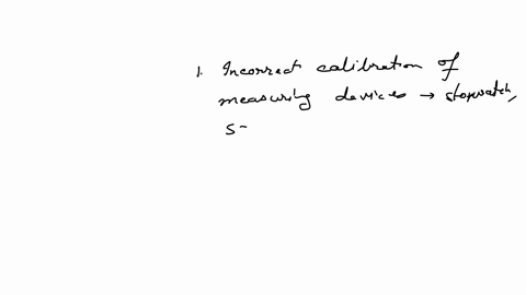 what-are-some-possible-experimental-errors-with-acceleration-of-gravity