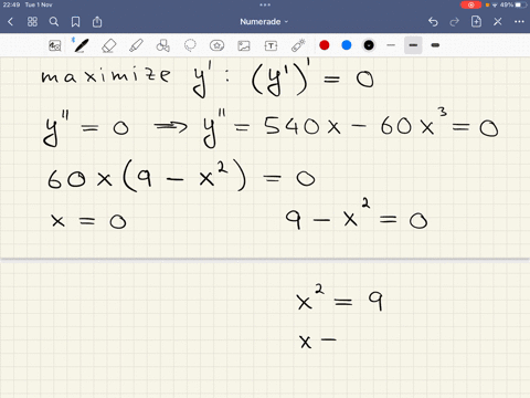 1-point-at-what-values-of-x-on-the-curve-y-5-90-x3-3-x5-does-the-tangent-line-have-the-largest-slope-72654