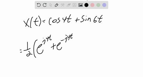 determine-the-complex-exponential-fourier-series-representation-for-the-following-signals-xt-cos-4t-sin-6t-39667