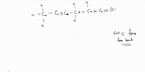 in-the-incomplete-structure-shown-below-the-carbon-atoms-are-labelled-with-the-letters-a-through-f-to-identify-them-add-bonding-pairs-or-ione-pairs-to-ce-cf-and-0-only-to-complete-the-struct-80966