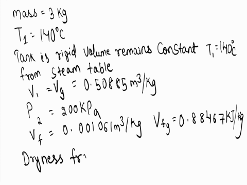 a-closed-rigid-tank-contains-3-kg-of-saturated-water-vapor-initially-at-140c-heat-transfer-occurs-and-the-pressure-drops-to-200-kpakinetic-and-potential-energy-effects-are-negligible-for-the-34264