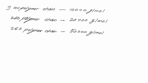 a-polydisperse-sample-of-polystyrene-is-prepared-by-mixing-four-monodisperse-samples-in-the-following-proportions-100-polymer-chains-with-10000-gmol-molecular-weight-250-polymer-chains-with-90507