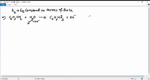 write-the-reaction-and-the-corresponding-kb-equilibrium-expression-for-each-of-the-following-substances-acting-as-bases-in-water-use-the-lowest-possible-whole-number-coefficients-omit-states-92485