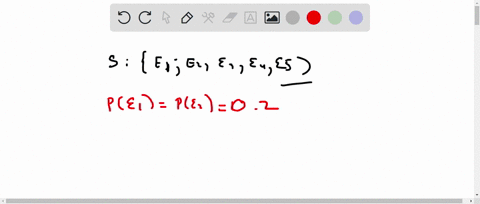 a-sample-space-consists-of-five-simple-events-with-pe1-pe2-02-pe3-03-pe4-02-and-pe5-01-consider-the-following-event-a-a-e1-e3-e4-find-the-probability-that-event-a-does-not-occur-pnot-a-37774