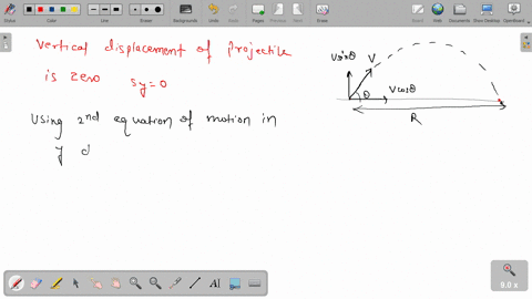 the-range-of-projectiles-is-dependent-on-the-velocity-and-angle-of-the-launch_-use-the-kinematic-equations-to-prove-the-ra-rv-sin20-ojectile-launched-at-velocity-and-angle-0-hint-the-velocit-23383