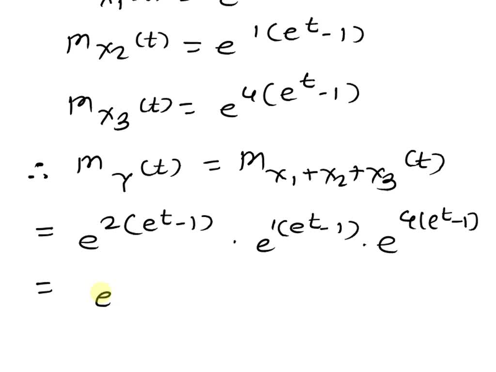 Suppose X1, X2, and X3 are mutually independent random variables with ...