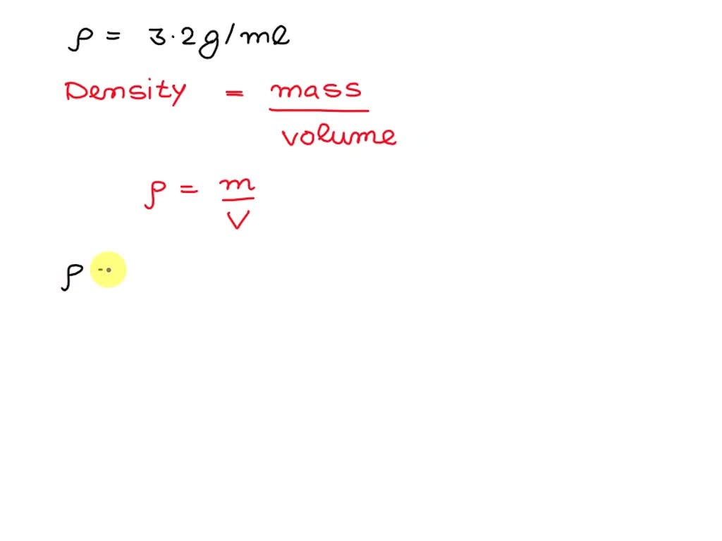 SOLVED: Find the density of a fluid that has a mass of 2010 kg and ...