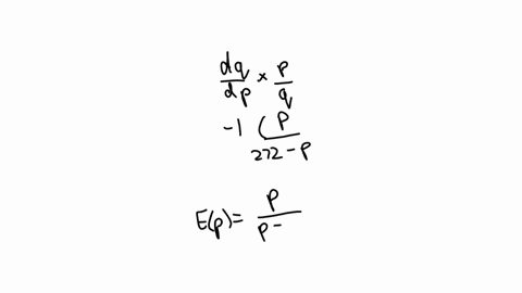 for-the-demand-function-q-dp-272-p-find-the-following-a-the-elasticity-bthe-elasticity-at-n-112-stating-whether-the-demand-is-elastic-inelastic-or-has-unit-elasticity-the-values-of-p-for-which-total-r