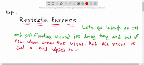 what-are-the-advantages-of-using-a-restriction-enzyme-whose-recognition-site-is-relatively-rare-wh-2-32845