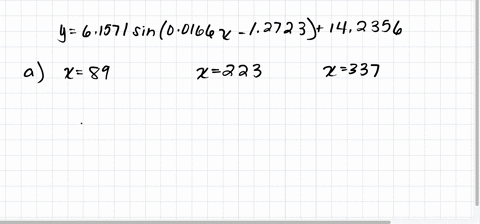 the-number-of-hours-of-daylight-in-city-a-is-given-by-the-following-equation-where-x-is-the-number-of-days-after-january-1-y61571-sin-00166x-12723-142356-a-approximate-the-number-of-daylight-58858