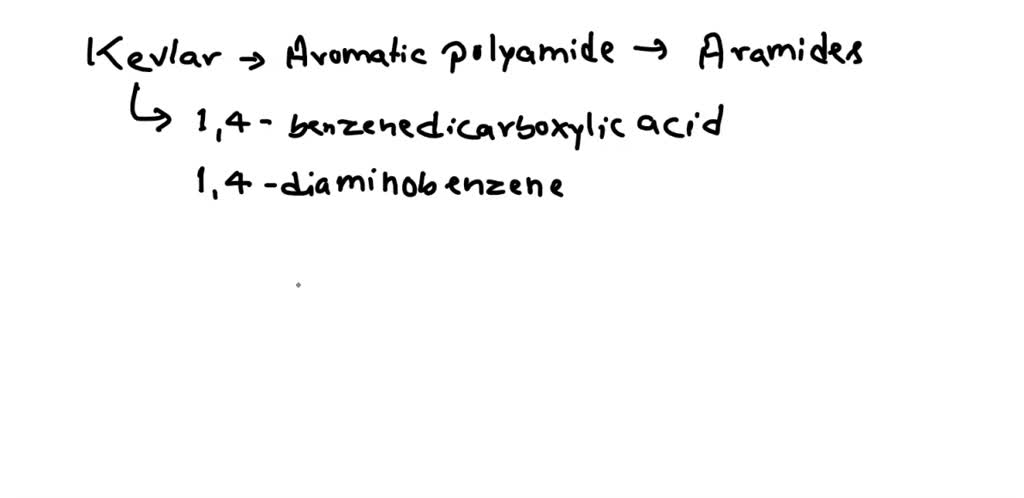 SOLVED: Part A Write a condensed structural formula for the repeat unit of  the Kevlar molecule Enter the formula below. AZA chemical reaction does not  occur for this question Submit Request Answer