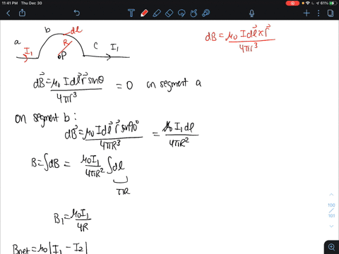 calculate-the-magnitude-of-the-magnetic-field-at-point-p-of-fig-e2837-in-terms-of-r-i_1-and-i_2-what-08141
