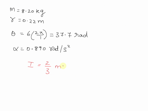 a-hollow-spherical-shell-has-mass-820-kg-and-radius-0220-m-it-is-initially-at-rest-and-then-rotates-57361