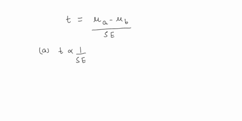 in-a-two-independent-sample-t-test-for-two-population-means-the-test-statistic-is-calculated-according-to-the-formula-test-statistic-sample-mean-difference-standard-error-se-which-of-the-fol-22808