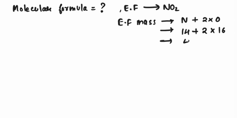 what-is-the-molecular-formula-of-a-compound-with-the-empirical-formula-noz-and-a-formula-mass-of-9201-amu-molecular-formula-n2o4-what-is-the-molecular-formula-of-a-compound-with-the-empirica-92262