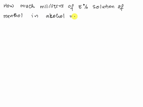 how-many-milliliters-of-a-5-wv-stock-solution-of-menthol-in-alcohol-should-be-used-to-obtain-the-amount-of-menthol-needed-in-preparing-the-lotion-rx-menthol-01-hexachlorophene-01-glycerin-10-85988