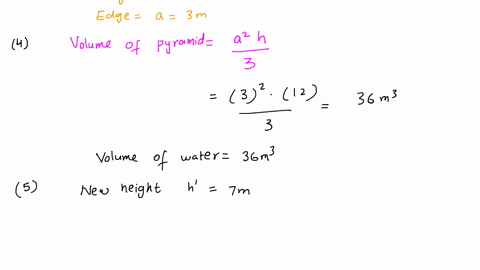an-inverted-regular-square-pyramid-has-an-altitude-of-12m-and-with-top-edge-of-3m-is-fully-filled-with-water-what-is-the-volume-of-the-water-in-m-portion-of-water-is-to-be-removed-so-that-wa-06921